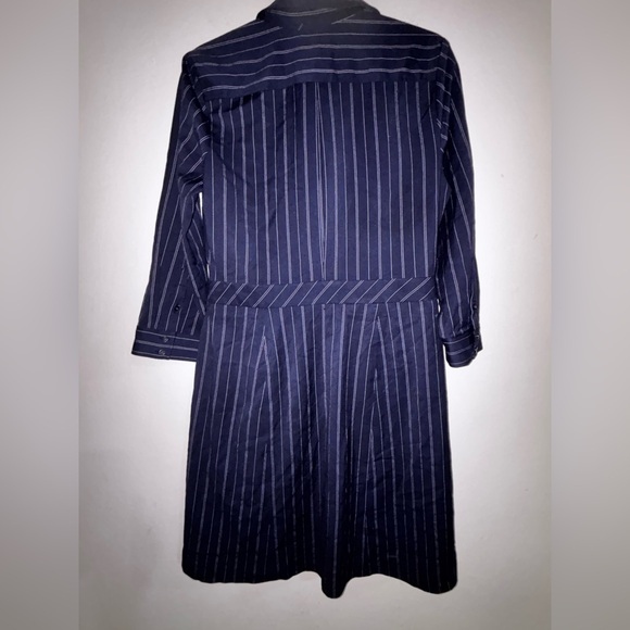 Banana Republic Navy and White Striped Dress - Picture 5 of 9
